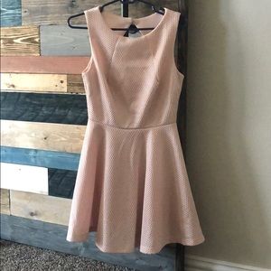 Blush pink sleeveless dress. Size 5.